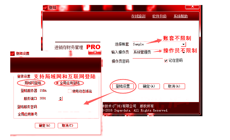 名流软件，速达软件